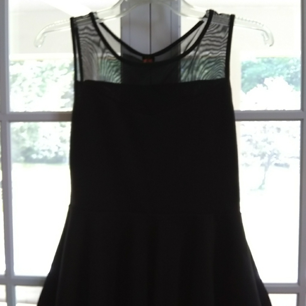 Black Peplum Top